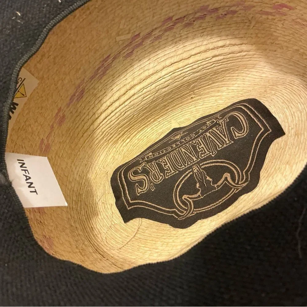 Cavender’s Elegant Tan and Pink infant’s Hat